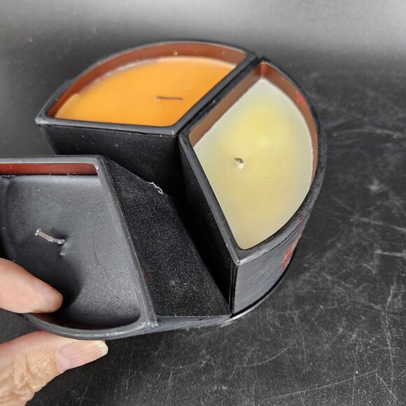 Yankee Candle Halloween 3 Scents Boo Tricky Wicked Patchouli Peppermint Jar - Picture 7 of 12